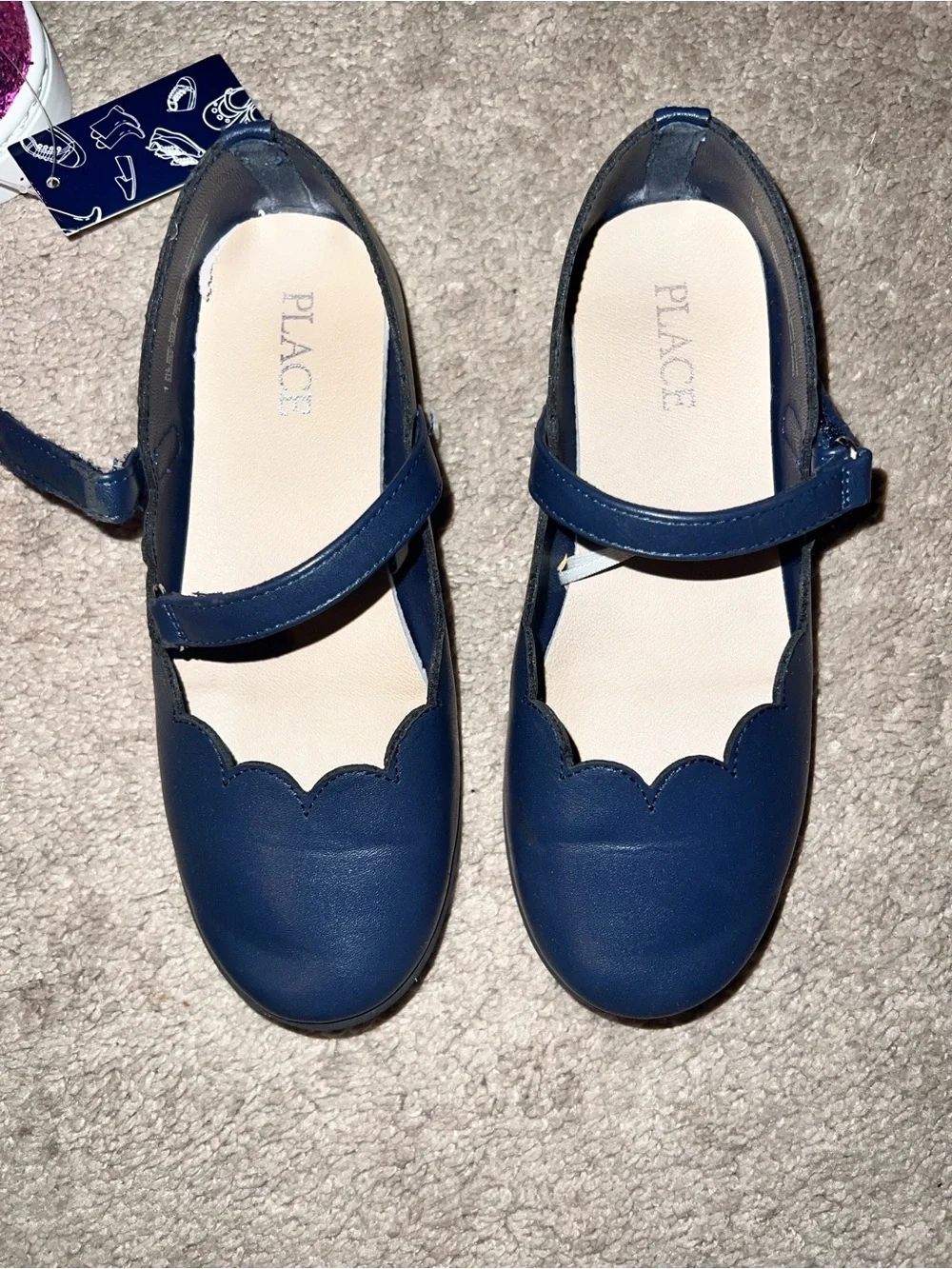 The Children's Place Navy Blue Mary Jane Dress Shoes